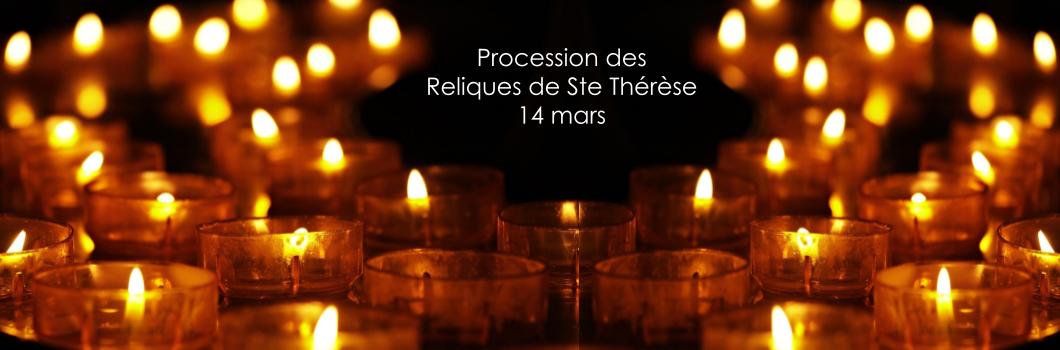 Visitation des reliques de Ste Thérèse de Lisieux