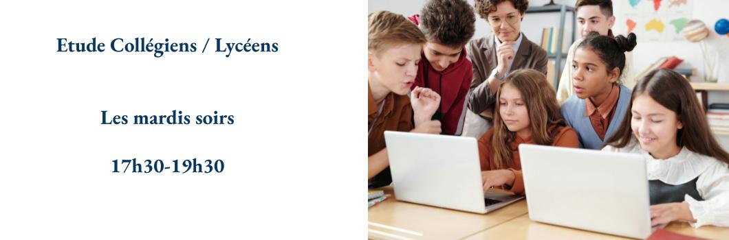 Etude collégiens lycéens