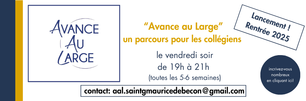 Avance au Large – Collégiens – Lancement à la rentrée